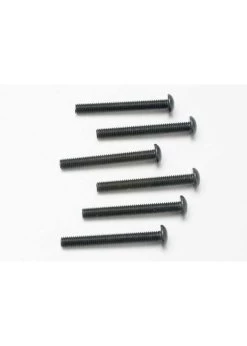TRA2581 Traxxas Screws, 3x25mm Button-head Machine (hex Drive) (6)