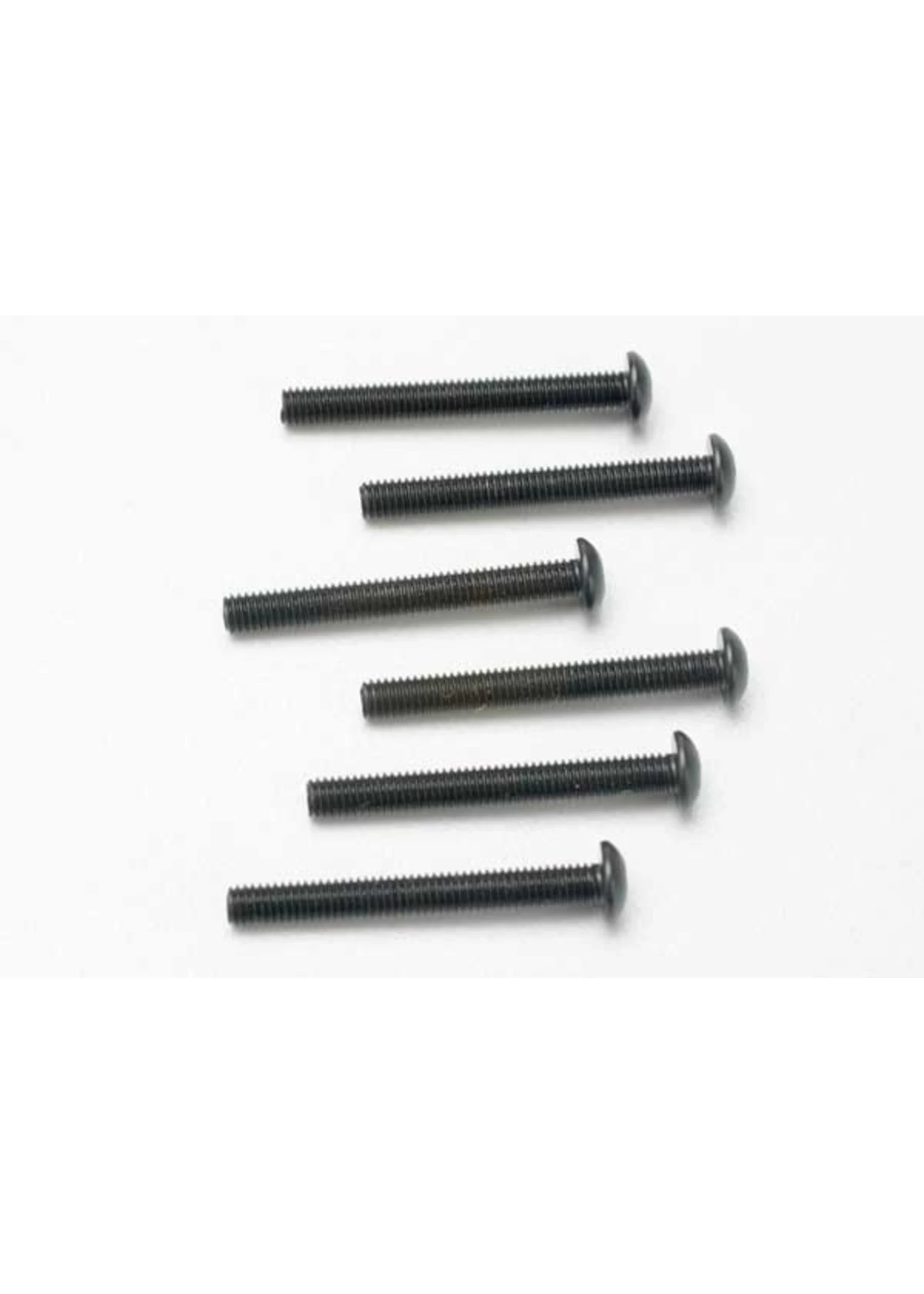 TRA2581 Traxxas Screws, 3x25mm Button-head Machine (hex Drive) (6) 1 TRA2581 Traxxas Screws, 3x25mm Button-head Machine (hex Drive) (6)