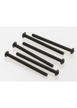 TRA2592 Traxxas Screws, 3x40mm Button-head Machine (hex Drive) (6)