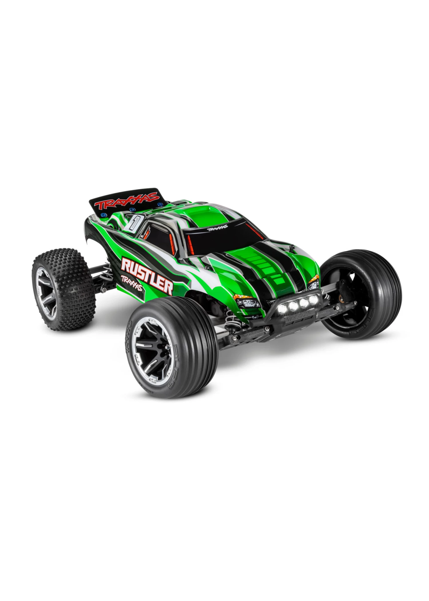 TRA37054-61 Traxxas Rustler: 1/10 Stadium Truck W/LED 2 TRA37054-61 Traxxas Rustler: 1/10 Stadium Truck W/LED - Image 2