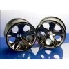 TRA3772A Traxxas Wheels, All-Star 2.8' (black Chrome) (2WD Electric Rear)