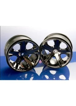 TRA3772A Traxxas Wheels, All-Star 2.8' (black Chrome) (2WD Electric Rear)
