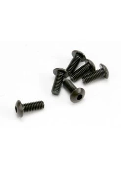 TRA3936 Traxxas Screws, 4x10mm Button-head Machine (hex Drive) (6)