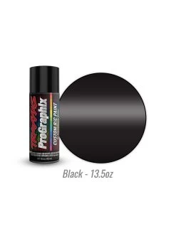TRA5055X Traxxas Body Paint, ProGraphix, Black (13.5oz)