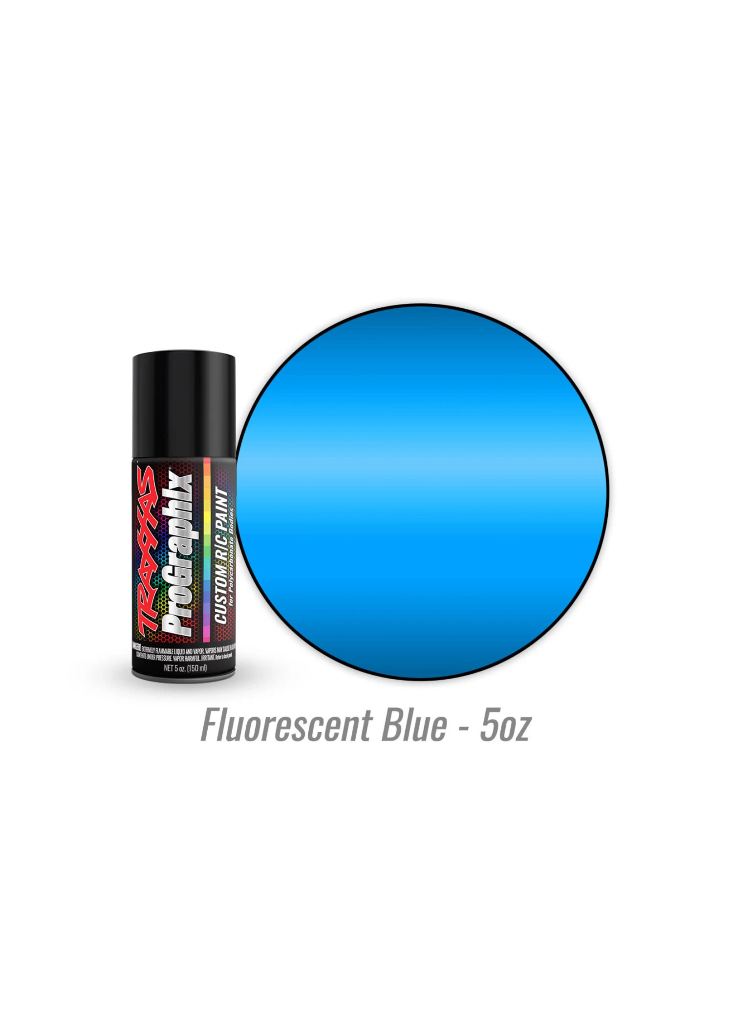 TRA5064 Traxxas Body Paint, ProGraphix, Fluorescent Blue (5oz) 1 TRA5064 Traxxas Body Paint, ProGraphix, Fluorescent Blue (5oz)
