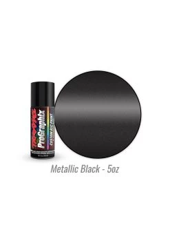 TRA5075 Traxxas Body Paint, ProGraphix, Metallic Black (5oz)