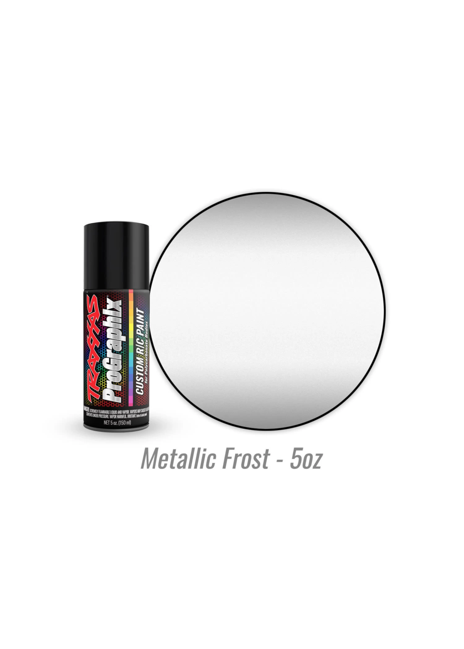 TRA5076 Traxxas Body Paint, ProGraphix, Metallic White (5oz) 1 TRA5076 Traxxas Body Paint, ProGraphix, Metallic White (5oz)
