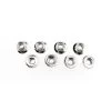 TRA5147X Traxxas Nuts, 5mm Flanged Nylon Locking (steel, Serrated) (8)