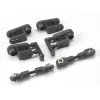 TRA5345R Traxxas Servo Horns, Steering, Long (2), Short (2)/ Linkage, Steering (3x20mm Turnbuckle) (2)/ Rod Ends (short) (4)/ Hollow Balls (4)