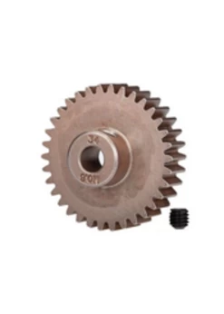 TRA5639 Traxxas Gear, 34-T Pinion (0.8 Metric Pitch, Compatible With 32-pitch) (fits 5mm Shaft)/ Set Screw