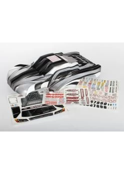 TRA6811X Traxxas Body, Slash 4X4, ProGraphix (Graphics Are Printed, Requires Paint & Final Color Application)/ Decal Sheet