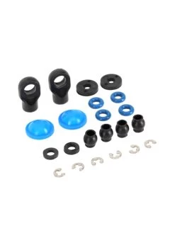 TRA7062 Traxxas Rebuild Kit, GTR Composite Shocks (x-rings, Bladders, Pistons, E-clips, Shock Rod Ends, Hollow Balls) (renews 2 Shocks)