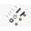 TRA7082 Traxxas Gear Set, Differential (output Gears (2)/ Spider Gears (3))/ Differential Output Shafts (2)/ 1.5x6mm Pin (3)/ 1.5x8mm Pin (2)