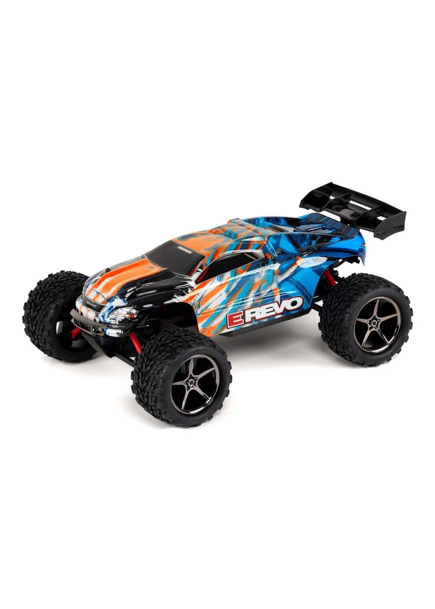 TRA71054-1 Traxxas E-Revo: 1/16-Scale 4WD Racing Monster Truck With TQ 2.4Ghz Radio System 2 TRA71054-1 Traxxas E-Revo: 1/16-Scale 4WD Racing Monster Truck With TQ 2.4Ghz Radio System - Image 2