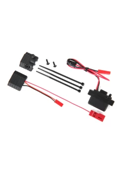 TRA7286A Traxxas LED Lights, Power Supply (regulated, 3V, 0.5-amp)/ Power Tap Connector (with Cable)/ 2.6x8 BCS (2)
