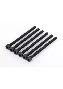 TRA9682 Traxxas Screws, 3x45mm Cap-head Machine (hex Drive) (6)