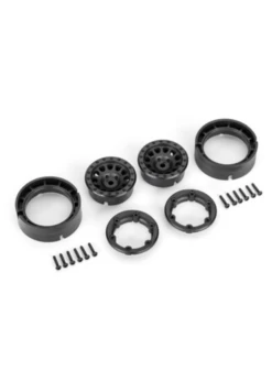 TRA9781 Traxxas Wheels, Method 105 1.0”, (Black, Beadlock) (2)