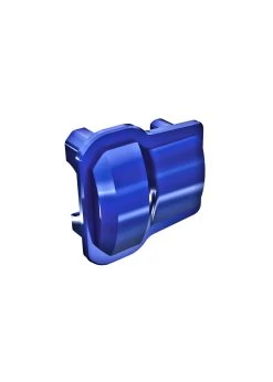 TRA9787-BLUE Traxxas Axle Cover, 6061-T6 Aluminum (blue-anodized) (2)/ 1.6x12mm BCS (with Threadlock) (8)