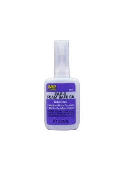 PAAPT25 ZAP ZAP-O Foam Safe CA Glue, .7 Oz